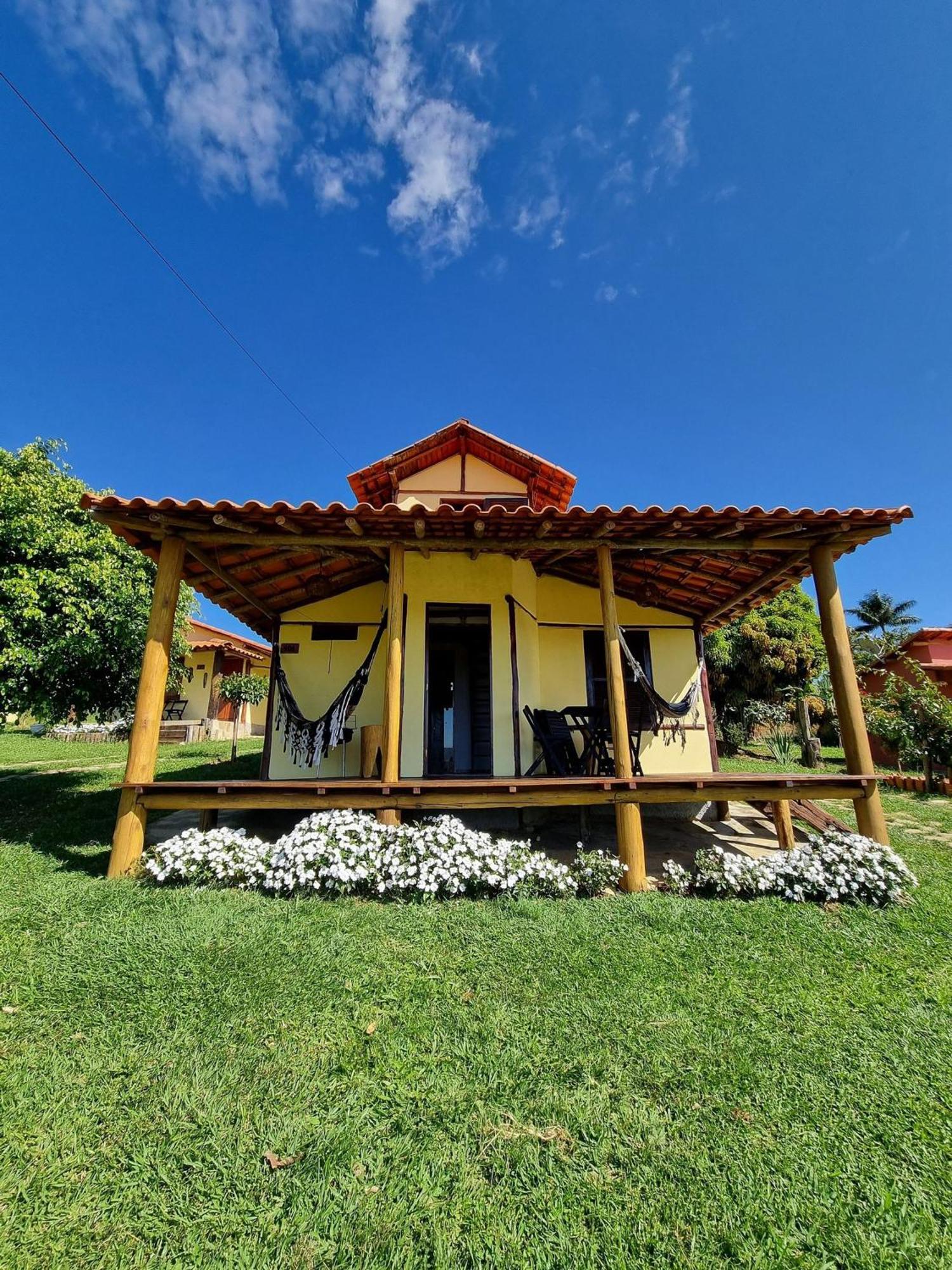 Chales Vila Carrancas - Unidade Centro Bagian luar foto
